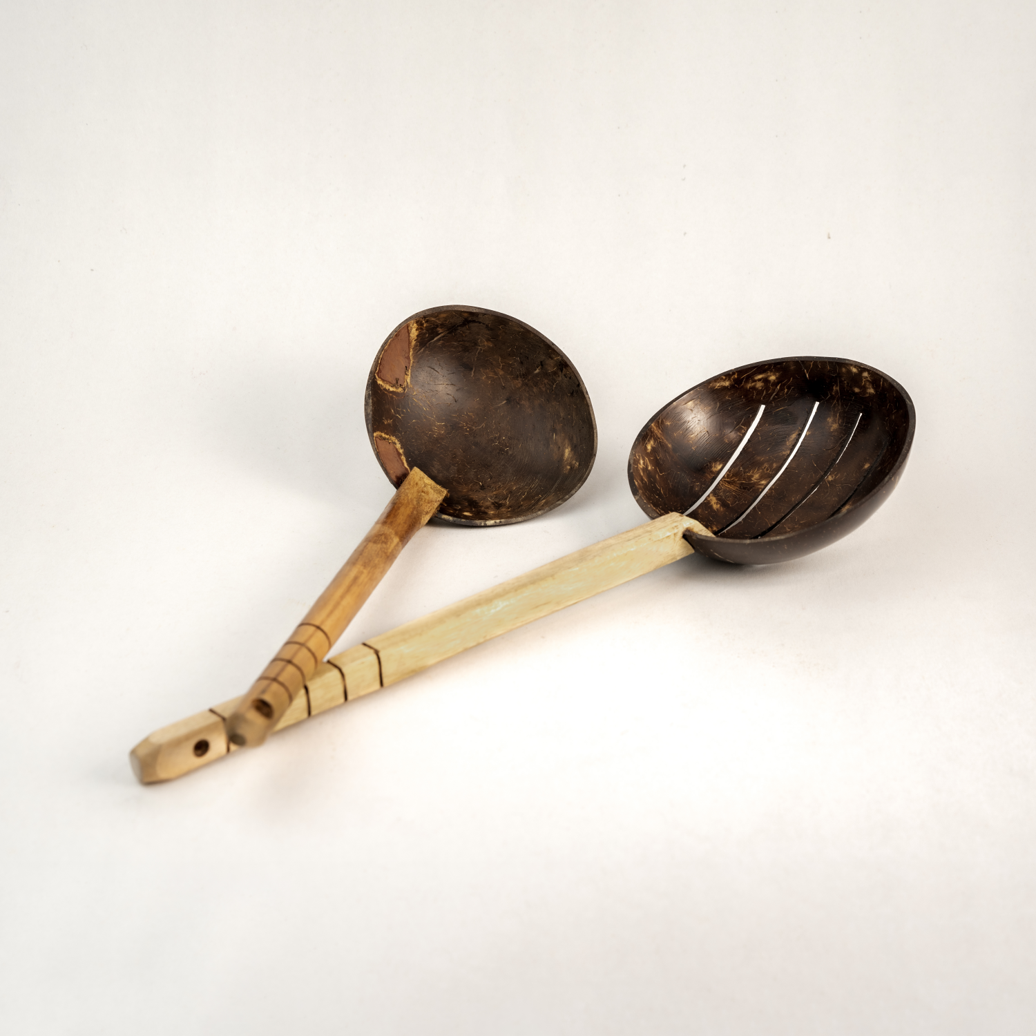  Coconut Shell Cooking Ladle and Spoon