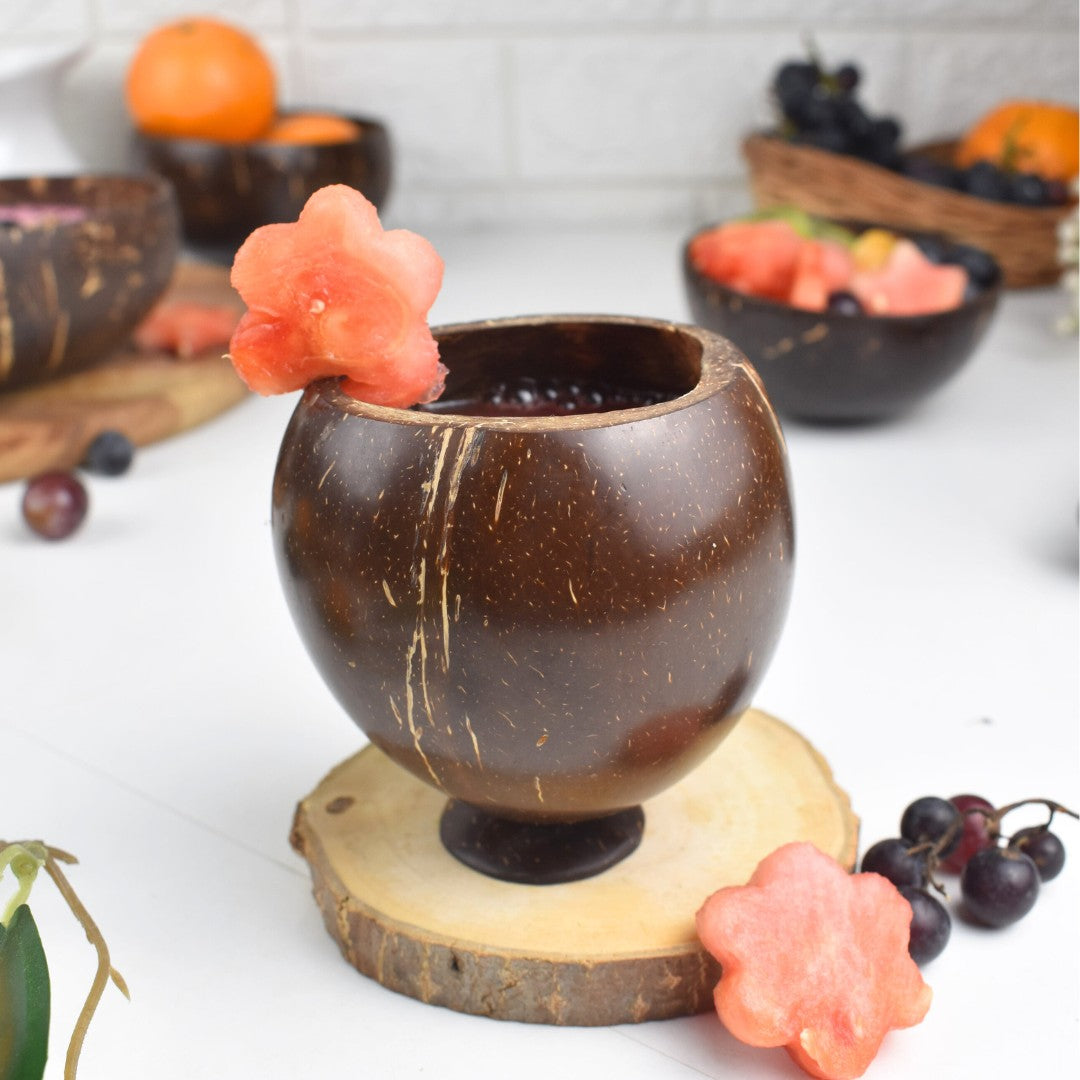 Thenga Coconut Shell Cups | Eco-Friendly Cups