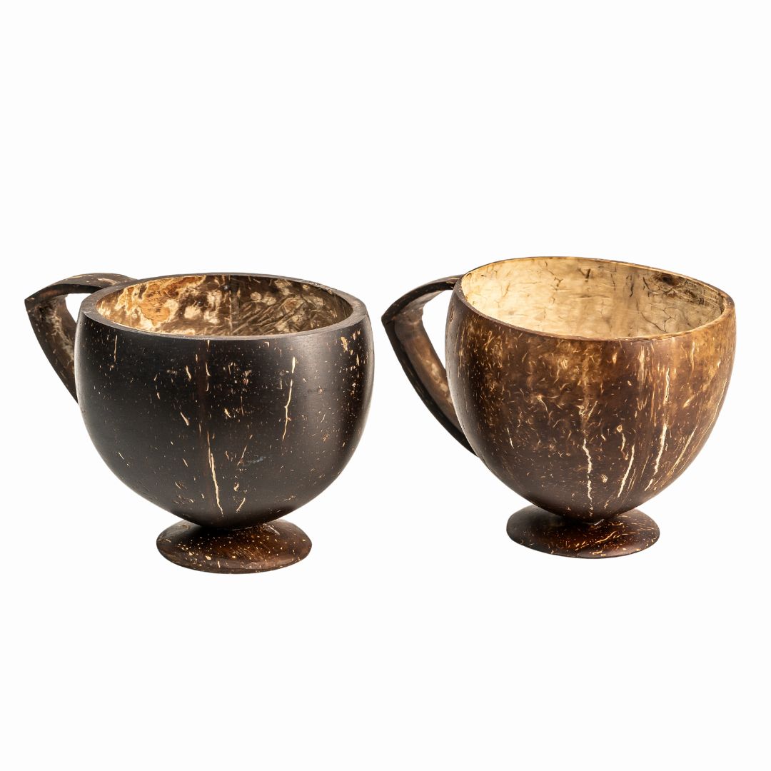 Thenga Coconut Shell Teacup - 200 ML (Set of 2)