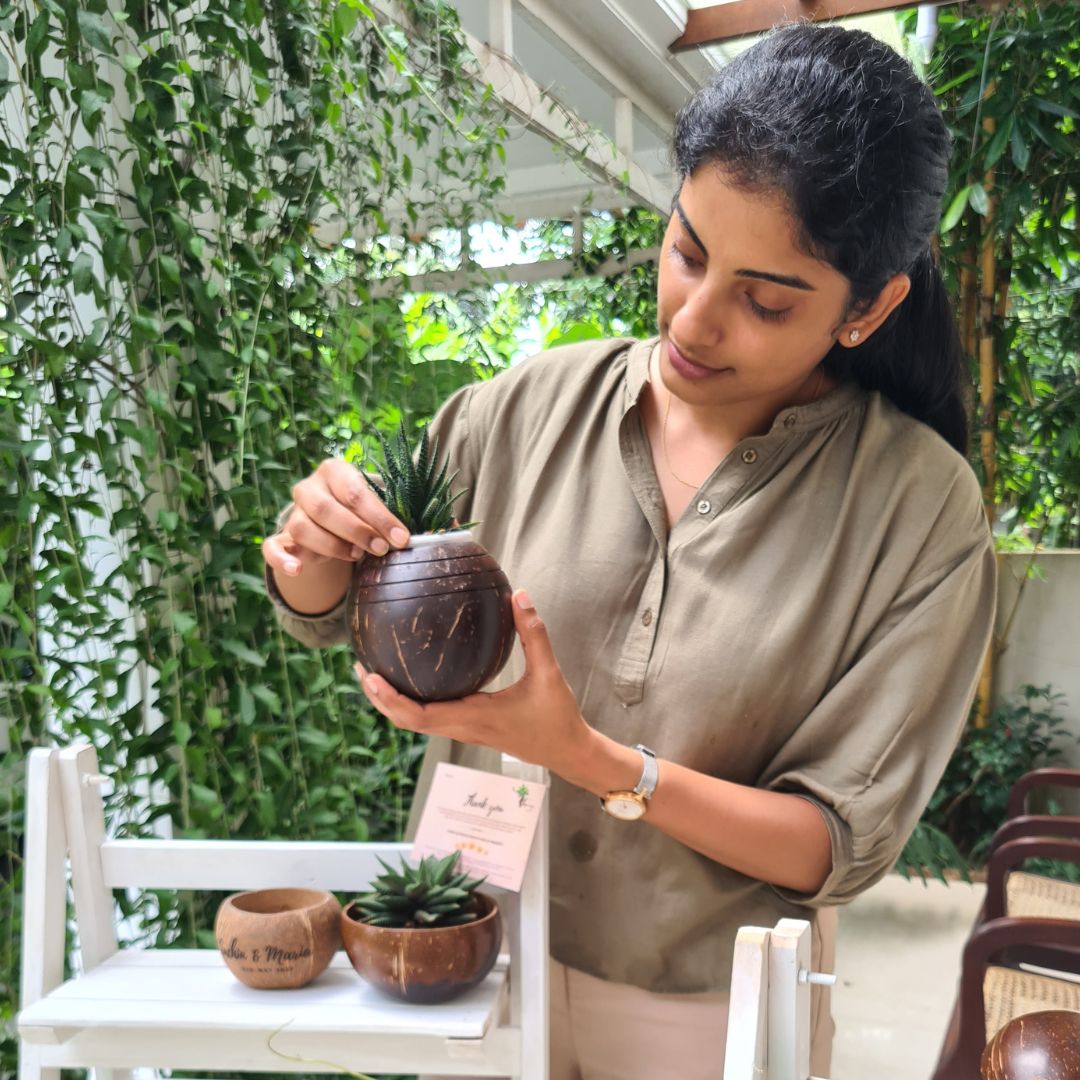 Thenga Eco-Friendly Planter Pots 