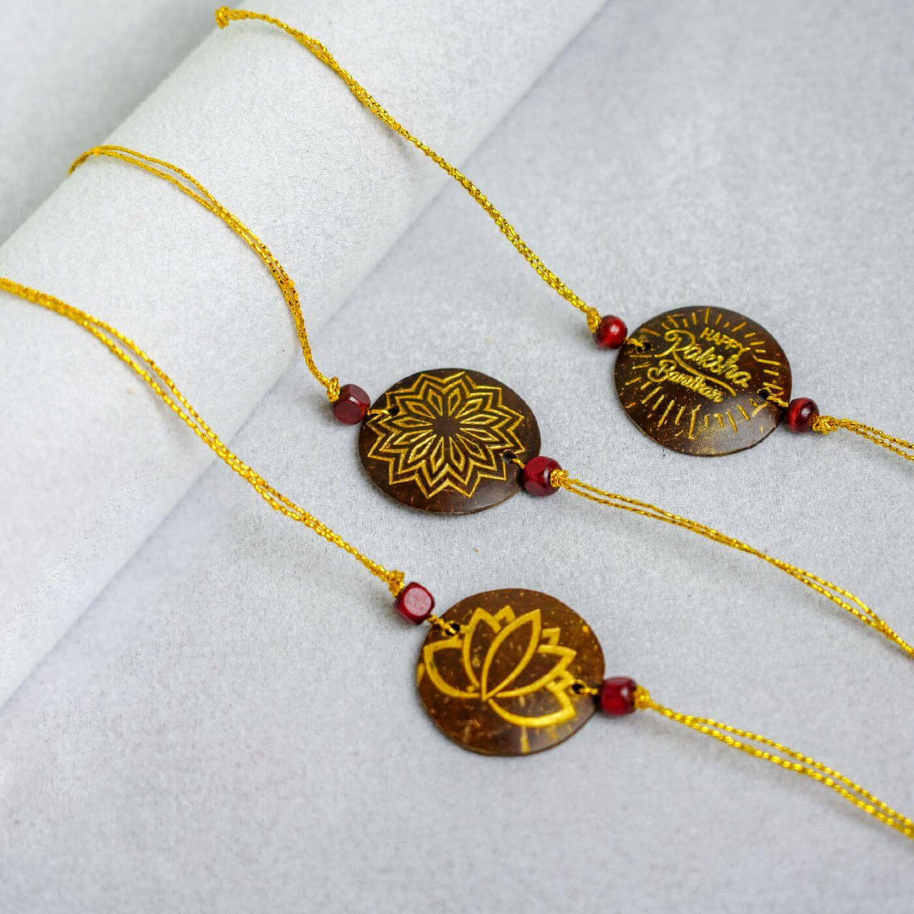 Buy Coconut Shell Rakhi's | Eco-friendly and Sustainable Rakhi ...