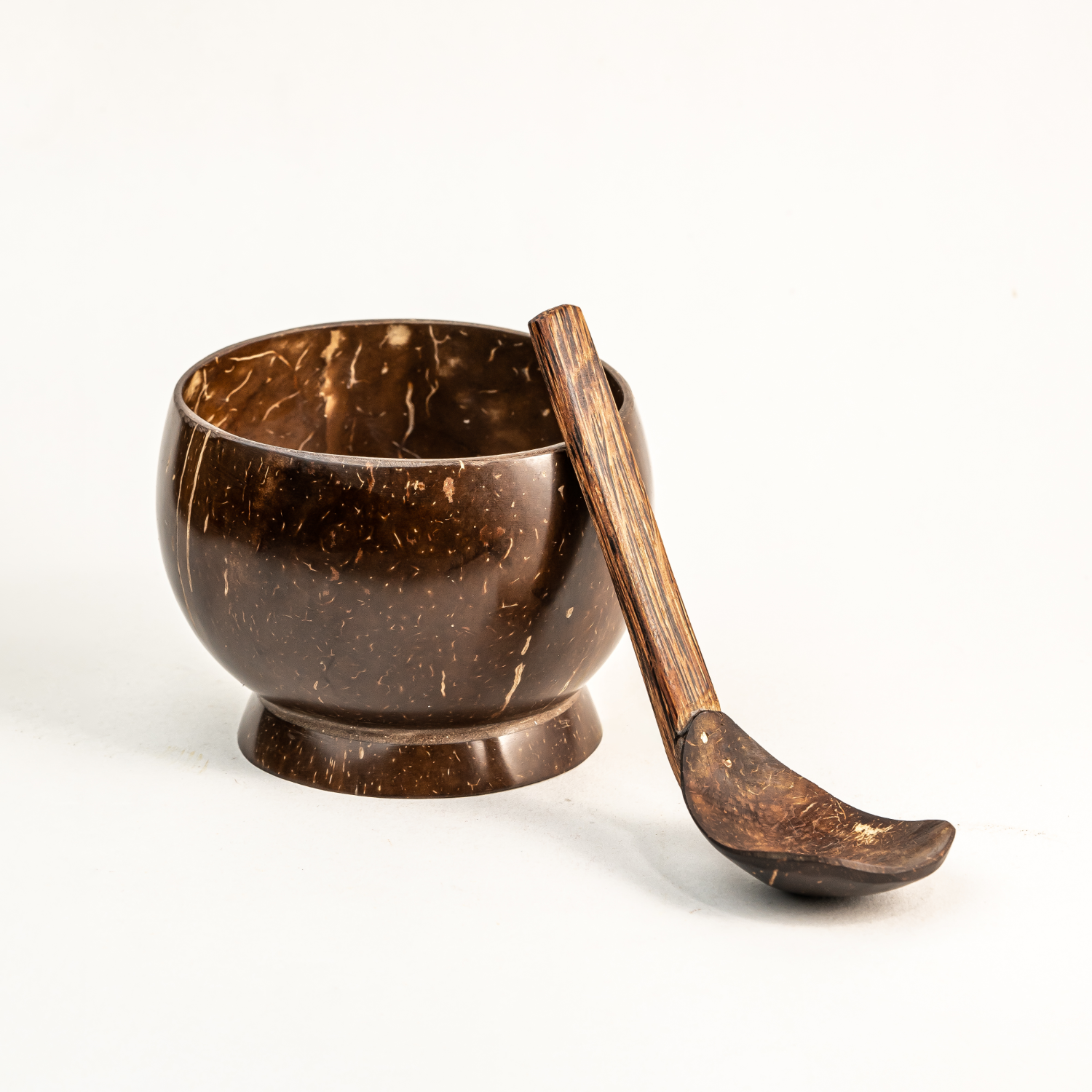 Thenga Coconut shell Soup Bowl + Spoon