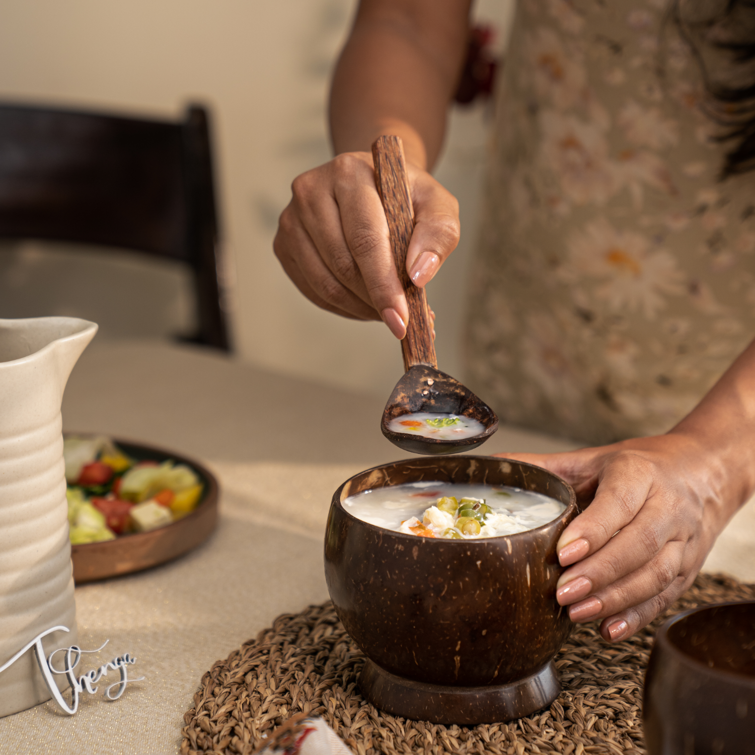 Coconut Soup Bowl | Thenga