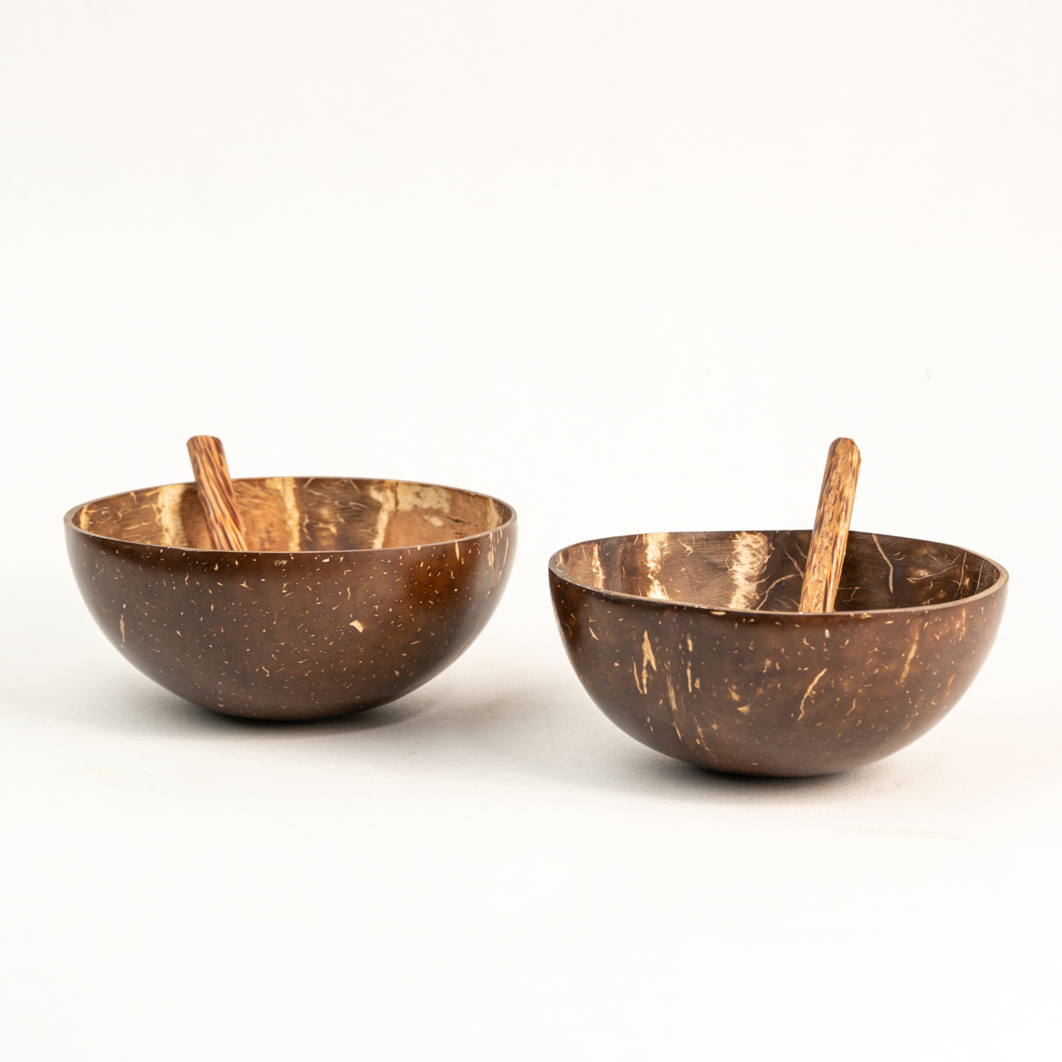 Mini Coconut Bowls with Spoons 150ml